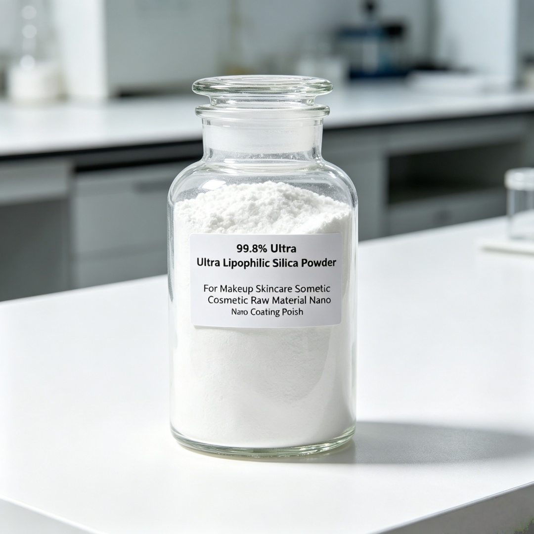 Ultra Luxury Skincare - 99,8% ультралипофильный нанопорошок диоксида кремния косметического