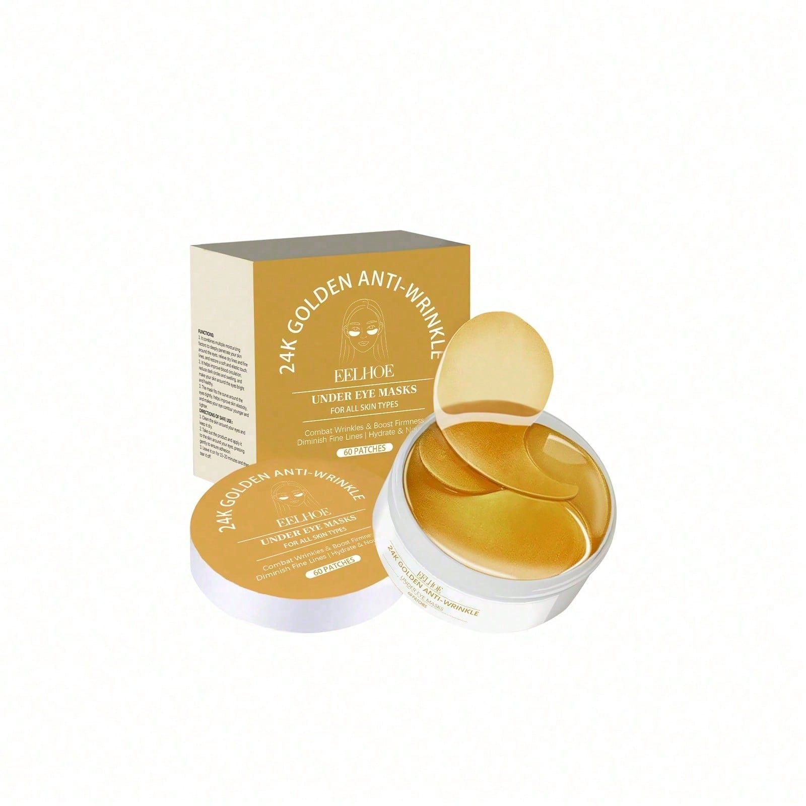 Luxury Skincare Mask - Маска для глаз из 24-каратного золота,