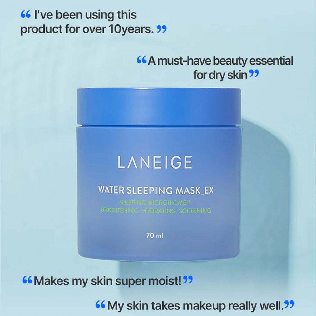 LANEIGE Water Sleeping Mask 70 – обзор и цена Luxury Skincare Mask