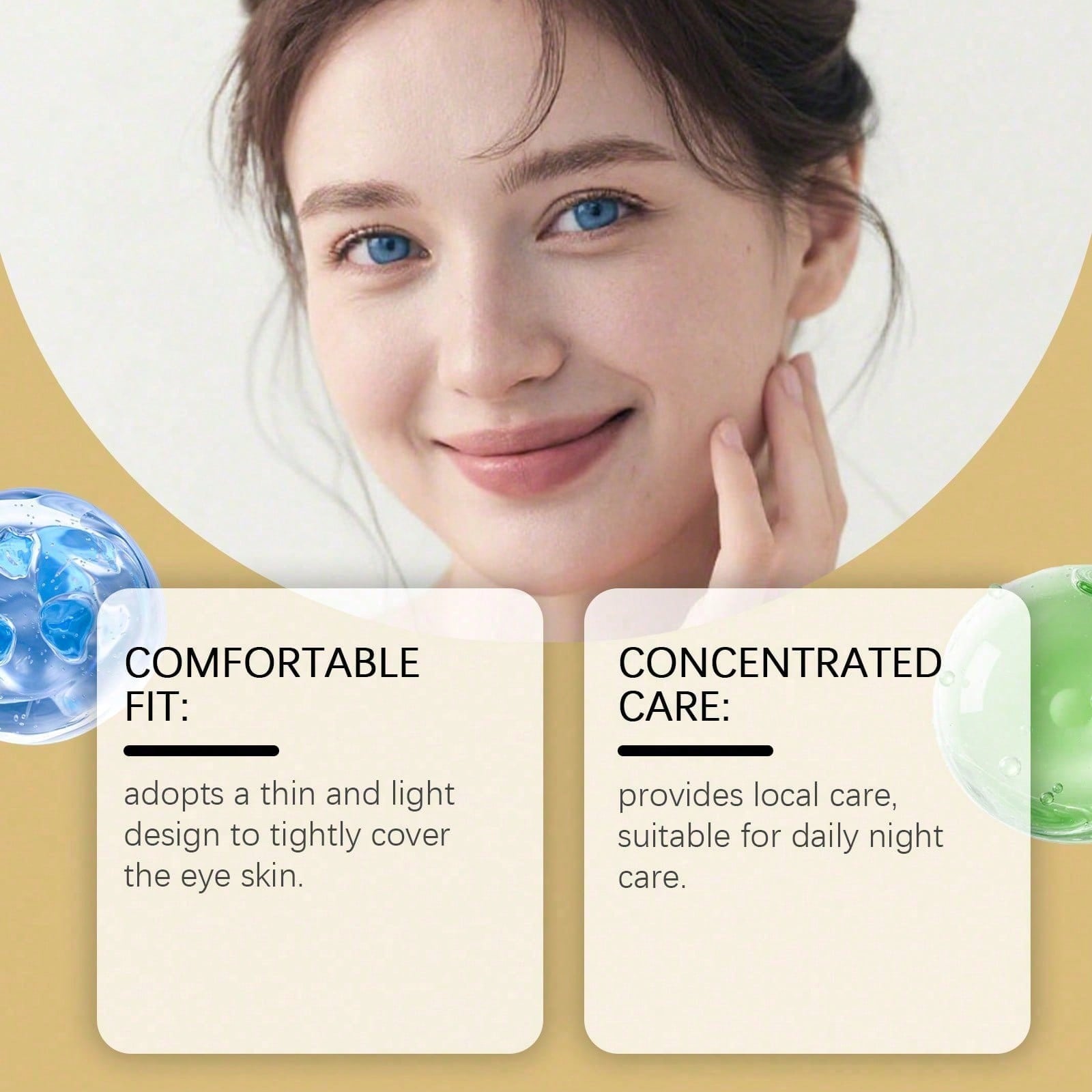 Маска для глаз из 24-каратного – обзор и цена Luxury Skincare Mask